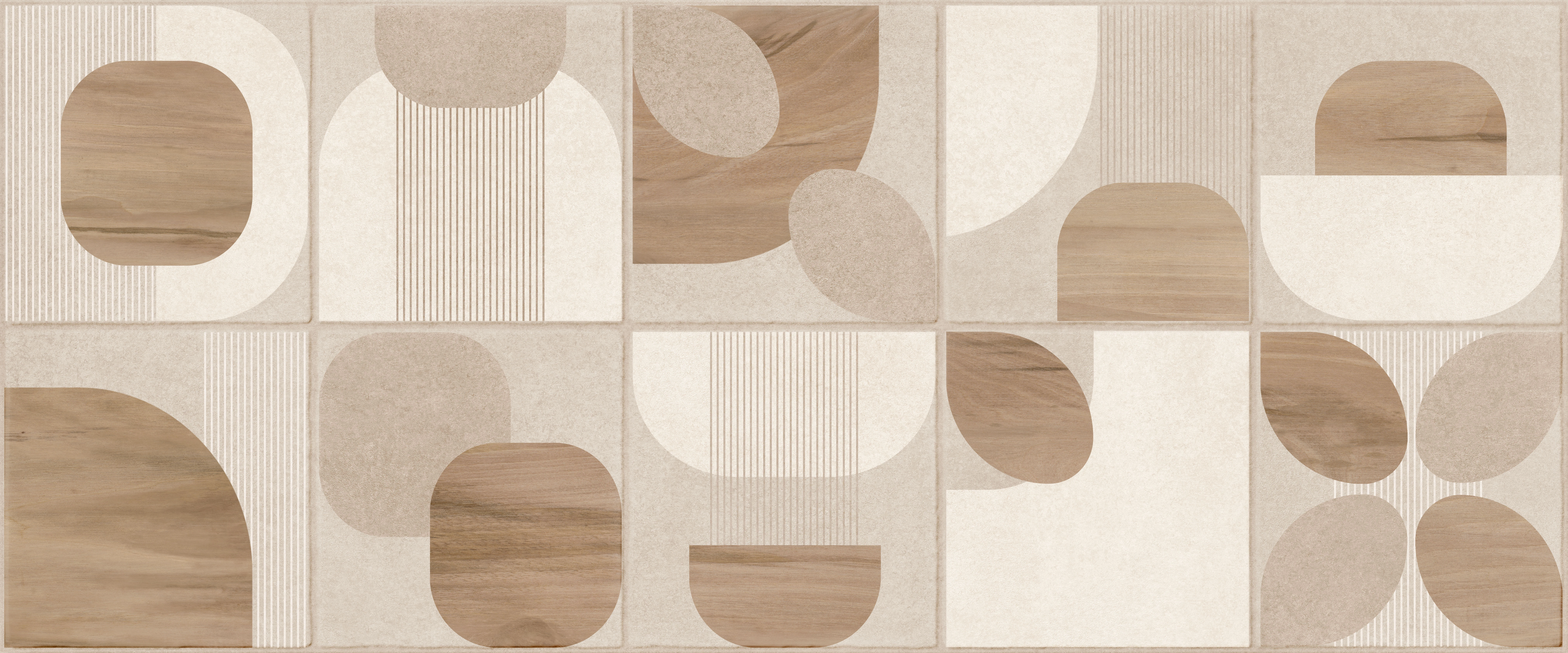 Плитка Pinto beige wall 02 250х600  Gracia Ceramica