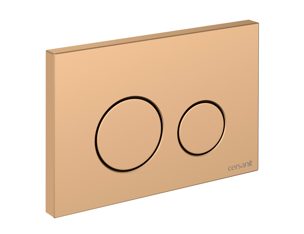 Кнопка TWINS пластик золотой матовый (Cersanit)