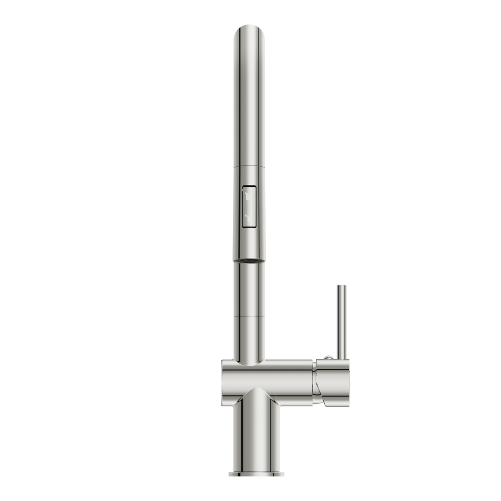 Смеситель для кухни BRASKO с выдвижным изливом хром