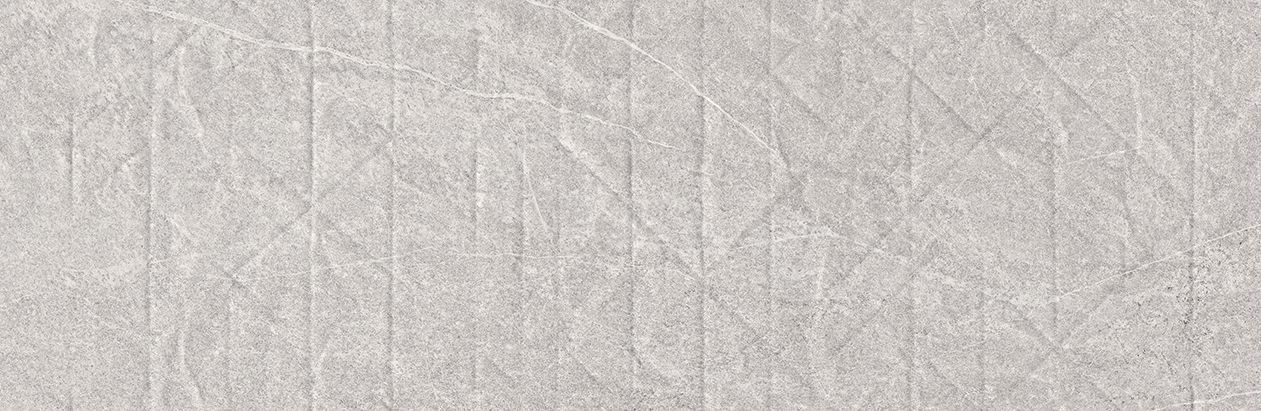 Плитка Meissen Keramik Grey Blanket мятая бумага серый рельеф ректификат 29x89 GBT-WTA093