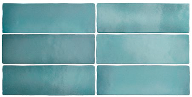 Плитка керамическая настенная 24966 MAGMA Aquamarina 6,5х20 см (коробка 38 шт.) (Equipe)