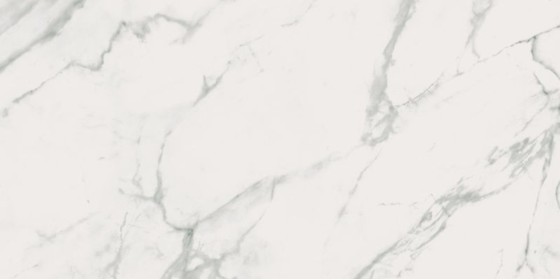Керамогранит Meissen Keramik Calacatta Marble белый полированный ректификат 59,8x119,8 CLM-GGP054