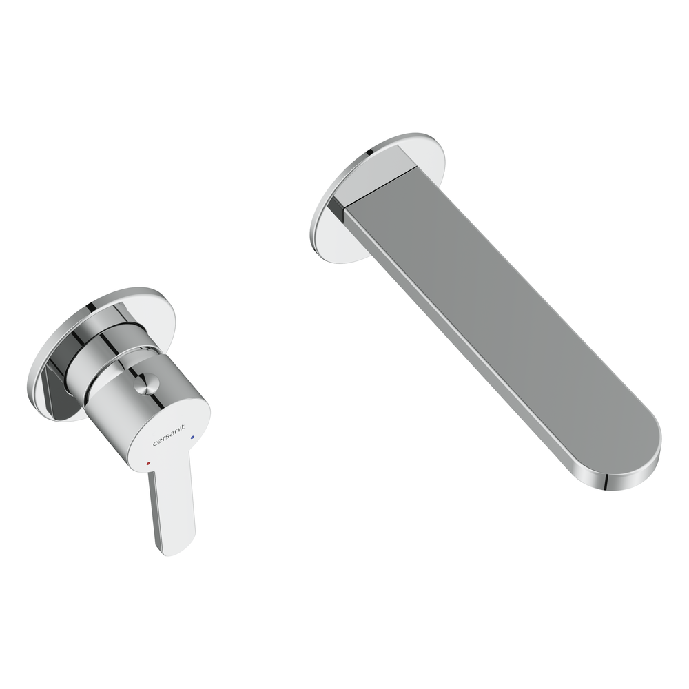 Смеситель для раковины OLIVA встраиваемый однорычажный хром