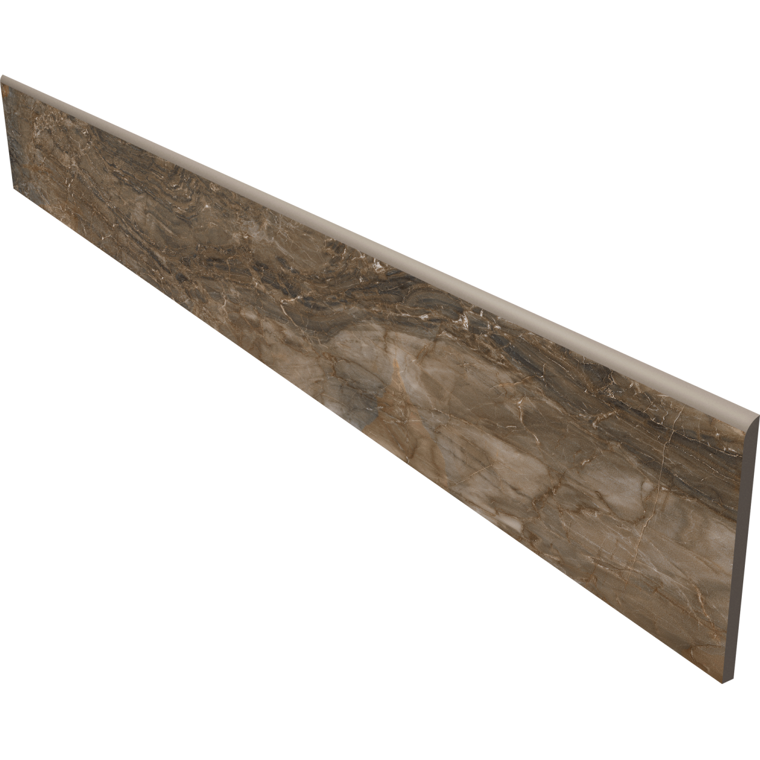 Плинтус Bernini BR 04 7x60x1 неполированный Коричневый (Estima)