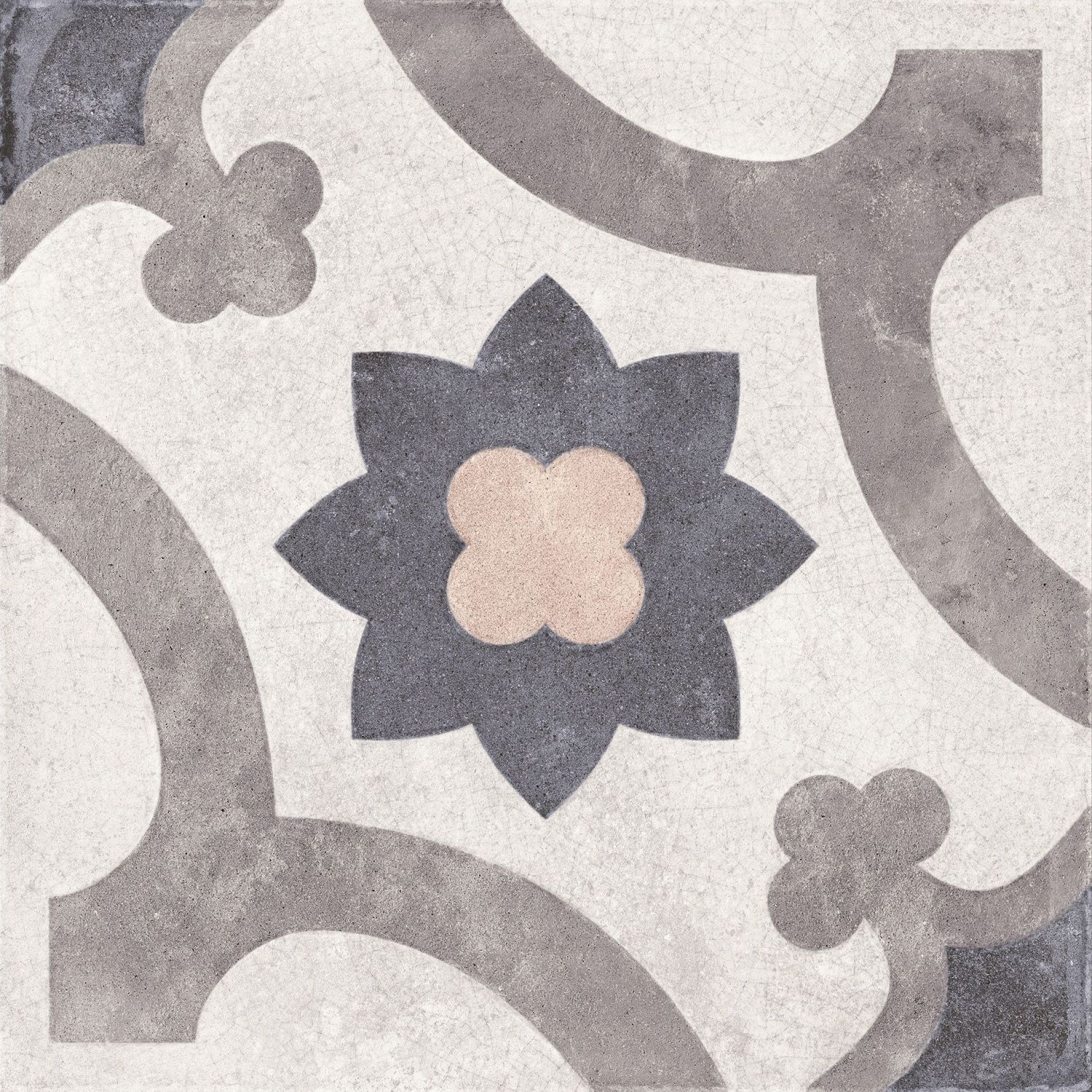 Керамогранит Cersanit Carpet орнамент многоцветный  рельеф  29,8x29,8 A17932