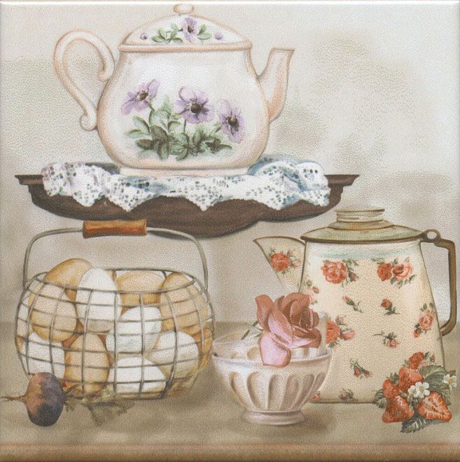 HGD\A244\17000 Пикарди кухня декор 15*15, Керама Марацци