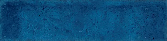 Настенная плитка Nice Ker London blue 7.5x30 синяя глянцевая / рельефная моноколор