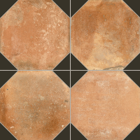 Плитка керамическая напольная 41563 FS NONNA BLACK DECOR LT 45,2х45,2x0,95 см