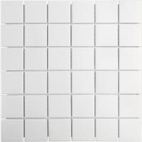 Противоскользящая мозаика White Antislip 48х48 (Starmosaic)