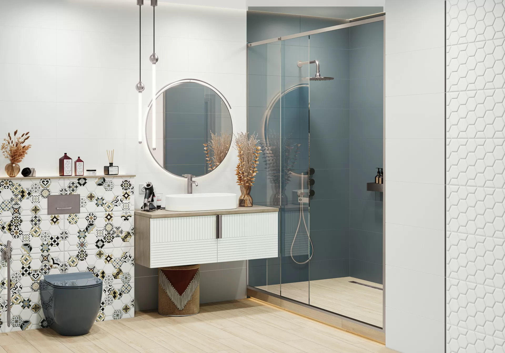 Плитка настенная Edelweiss Blue WT36EDW13 New Trend