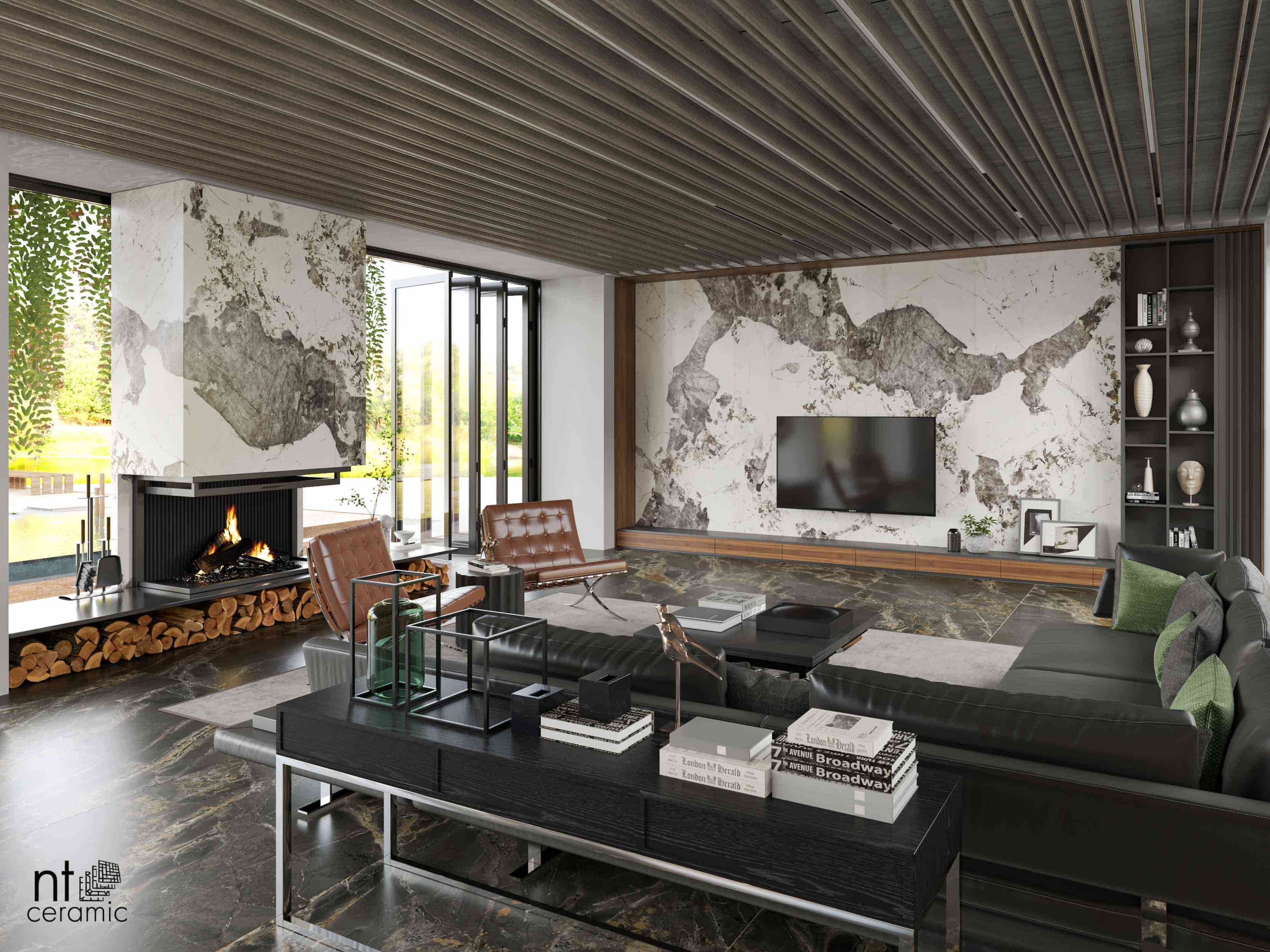 Керамогранит NTT3505L Atlas Grey 120x270