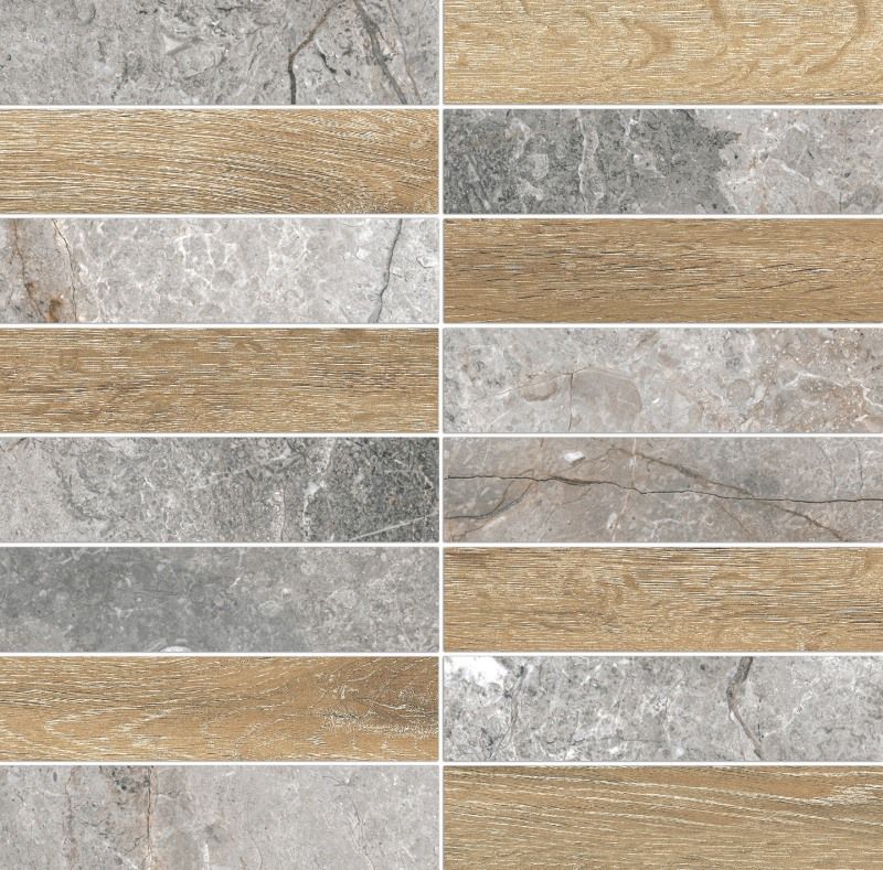 Мозаика на сетке универсальная Meissen Keramik Sense многоцветный 29,4x29,8 A16922