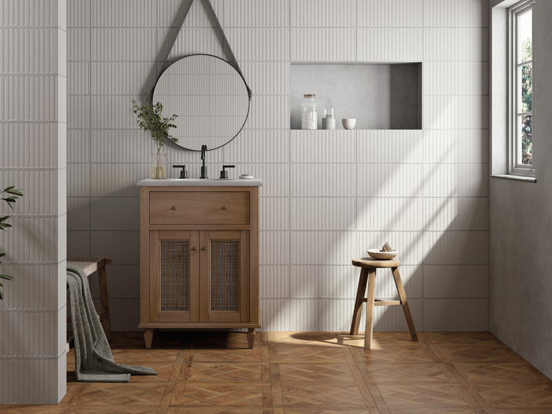 Плитка керамическая настенная FS LOFT White 20х40x1,03 см