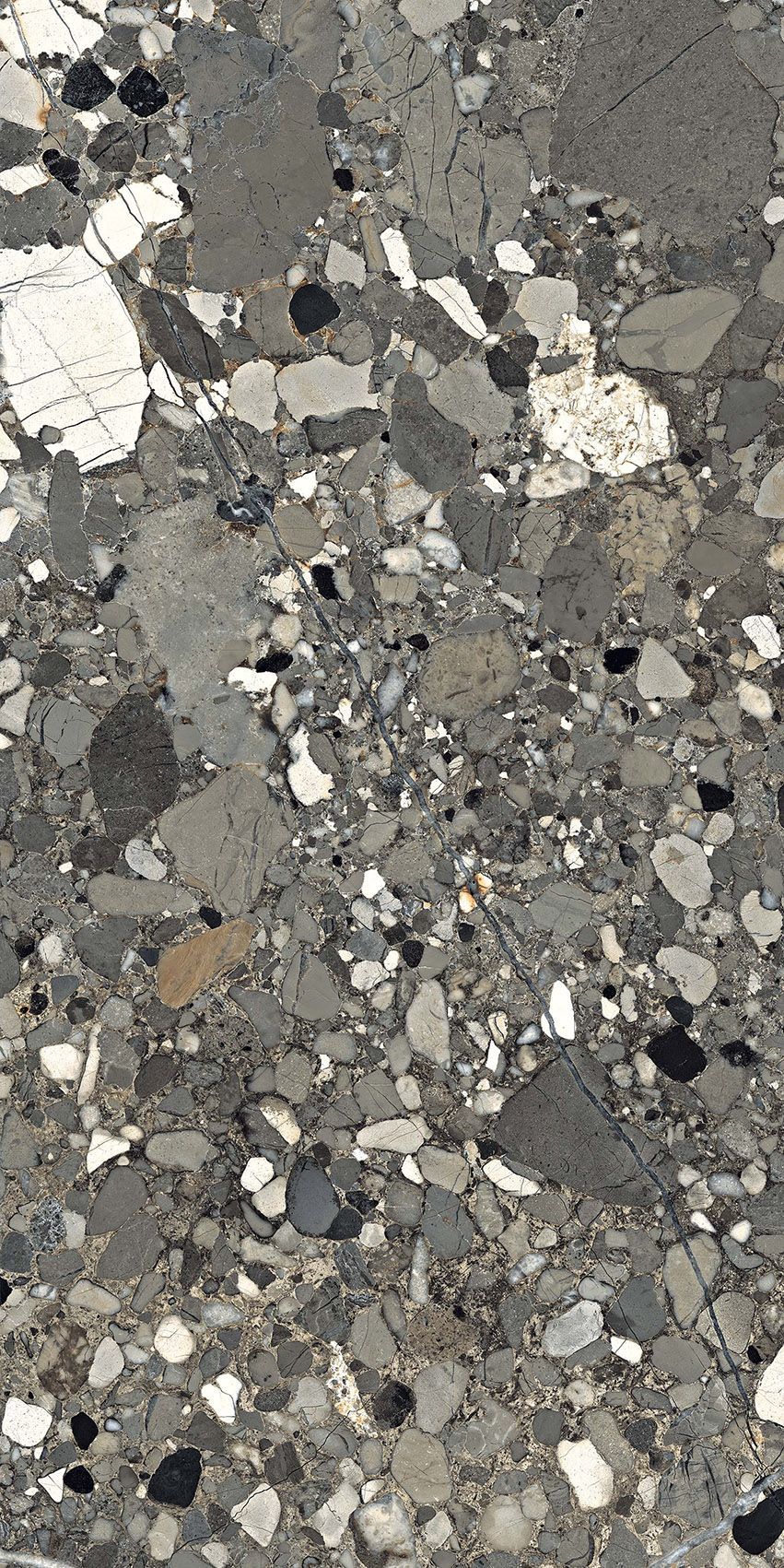 CR209 Керамогранит Arseno Nero 60*120см carving 1,44м2