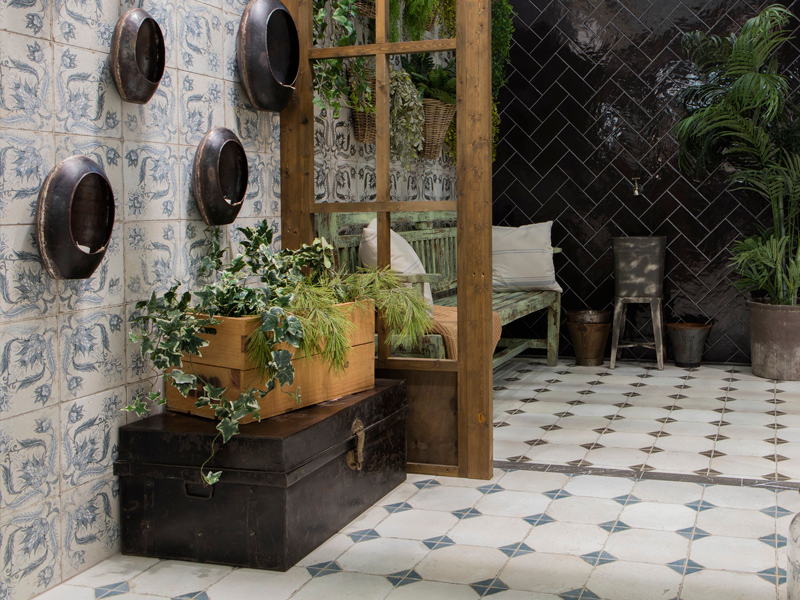 Плитка керамическая настенная D.FS FRINGE Black 12х24 см