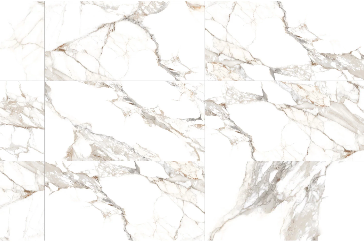 Керамогранит AM22-11 Statuario Milos золотисто-серый мрамор 120х60