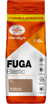 Фуга "Тайфун Elastic" латте, №207, меш. 2кг