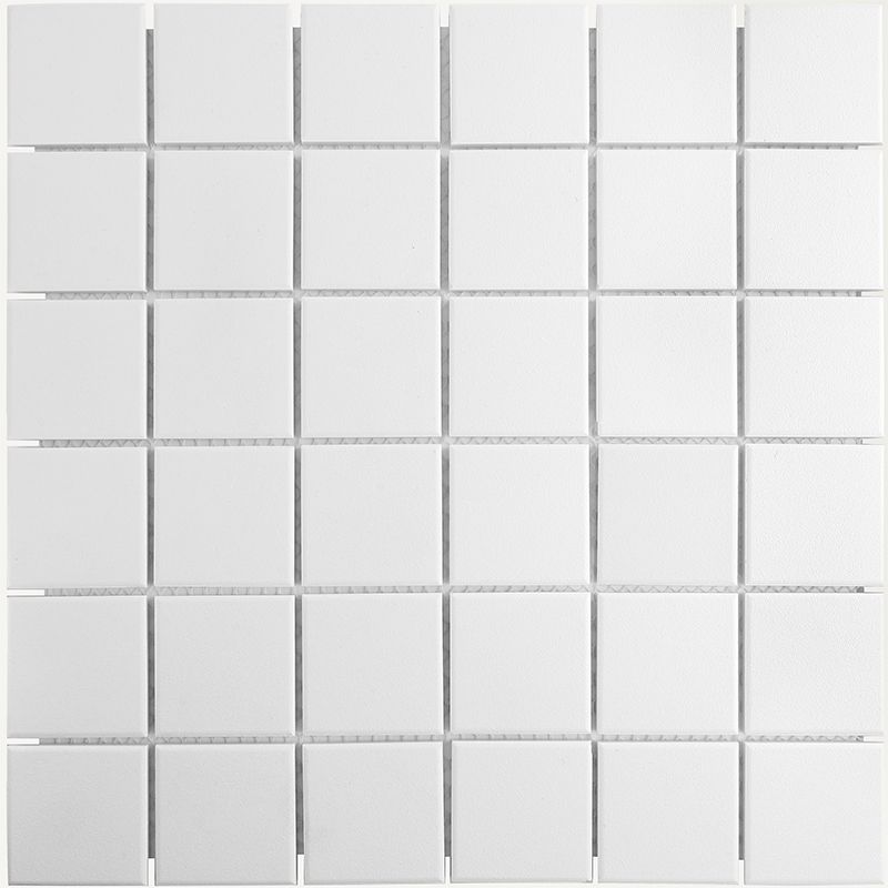 Противоскользящая мозаика White Antislip 48х48 (Starmosaic)