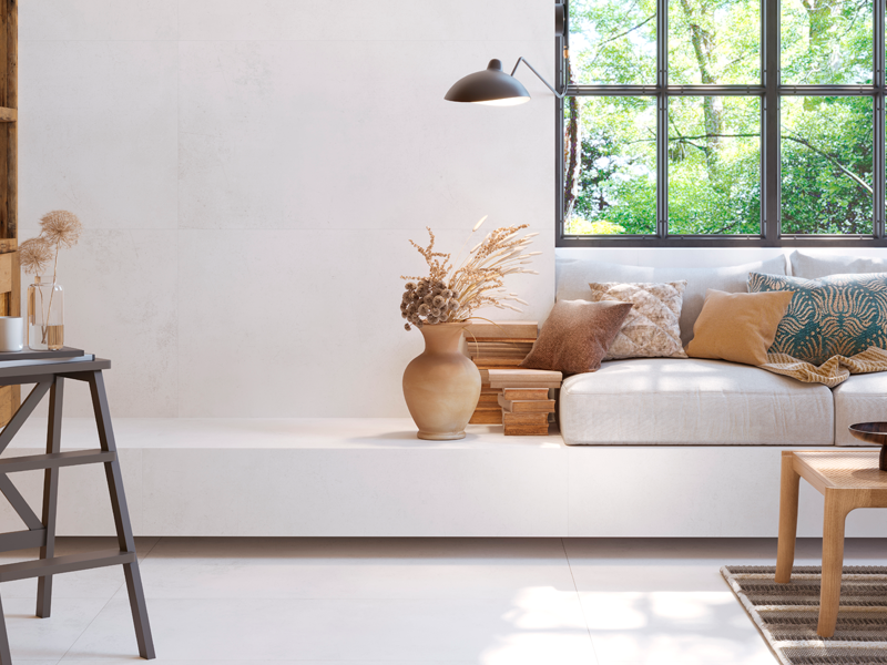 Гранит керамический K-2017/MR FABRIKA White 60x120х1 см