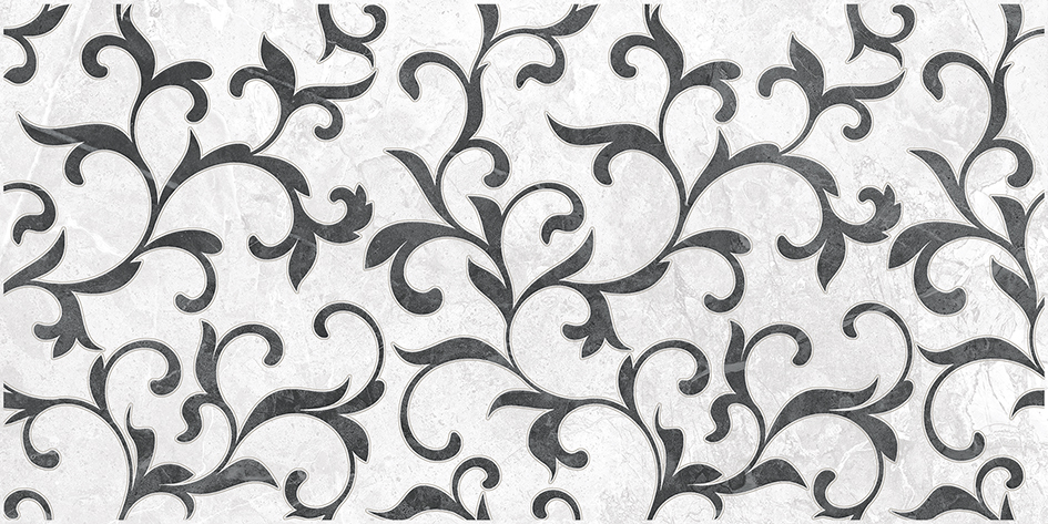 Morgan Декор серый 25х50