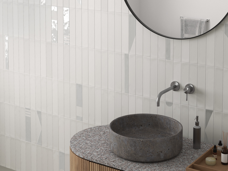 Керамогранит 30067 WADI DECOR Snow 6x30 см (Equipe)