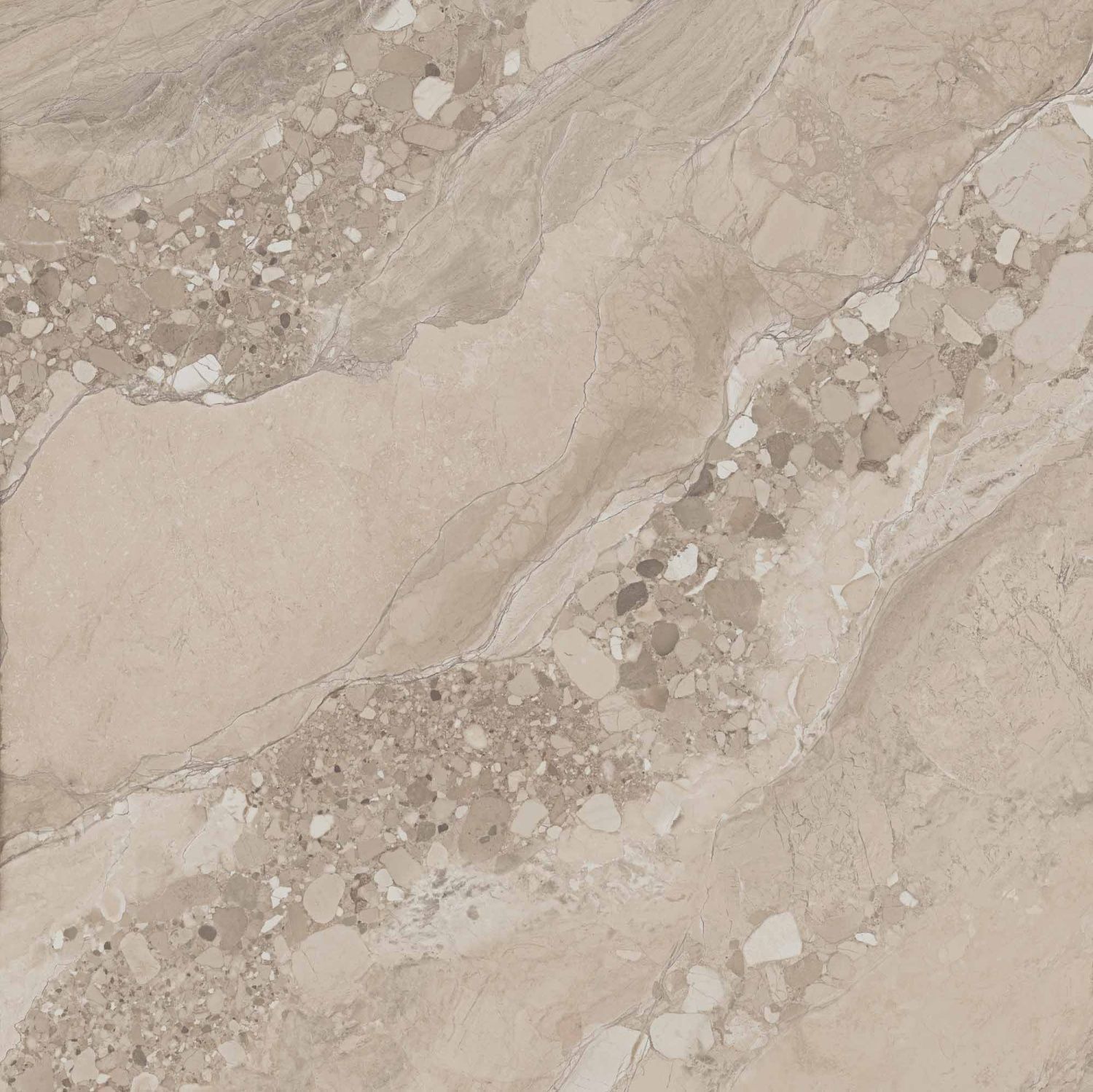 Керамогранит Oceanmist OM 02 80x80x1.1 неполированный Бежевый (Ametis by Estima)