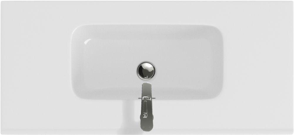 Раковина мебельная ESTETICA 100 1 отв.