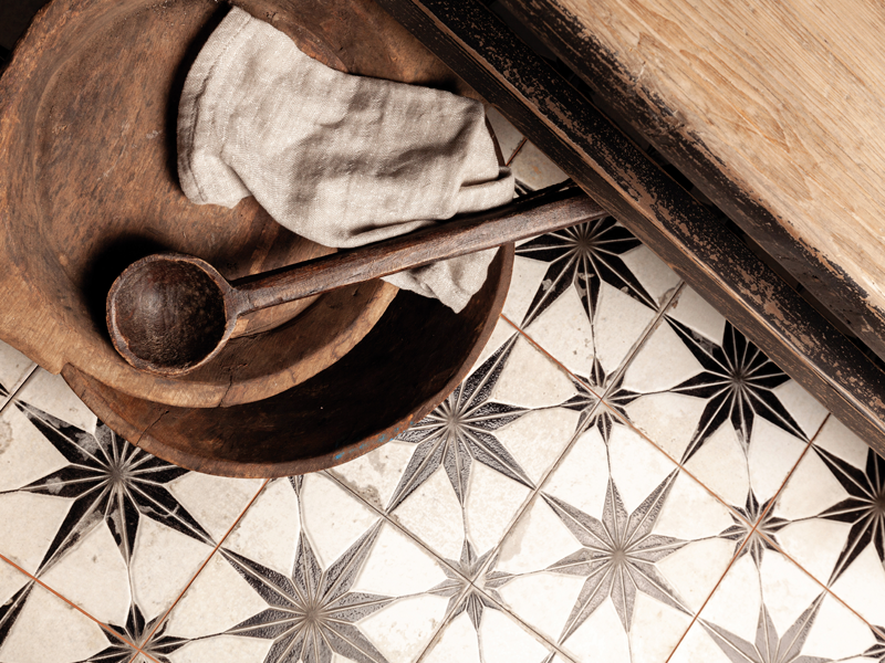 Плитка керамическая напольная FS STAR Black LT 45х45х0,95 см