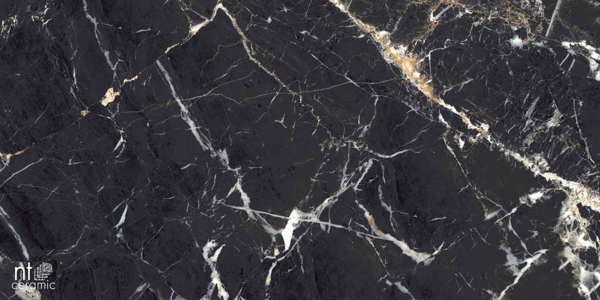 Керамогранит NTT99529P Black Lamos High Gloss 60x120