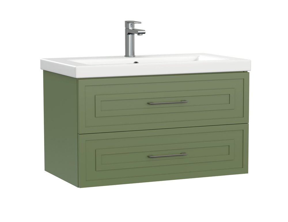 Тумба CLASSIC 80 зеленый матовый (Cersanit)