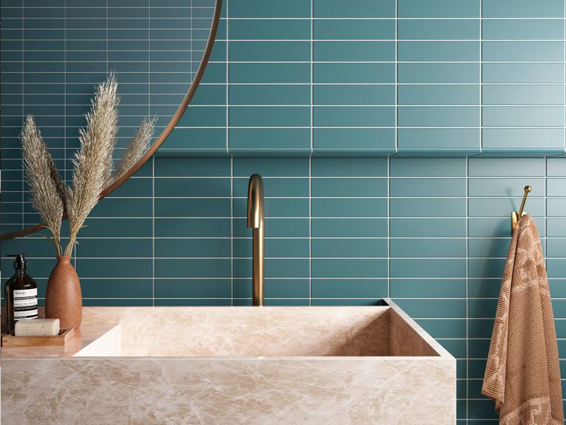 Плитка керамическая настенная 28457 COSTA NOVA Glacier Matt 5x20 см (Equipe)