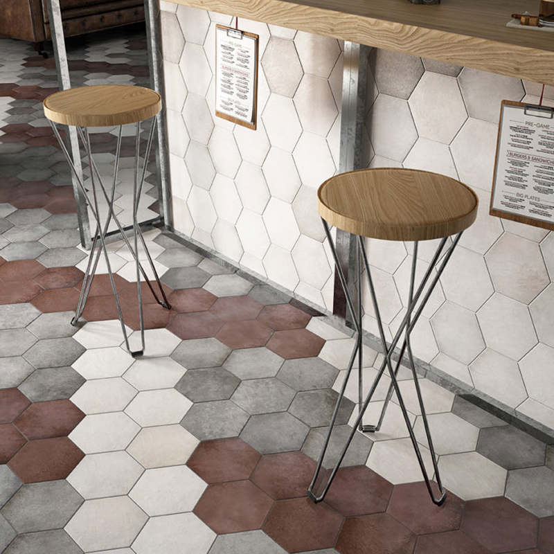 Heritage Equipe Плитка керамическая напольная 24952 HERITAGE HEXÁGONO Shadow 17,5х20 см плитка шестиугольник, шестигранник