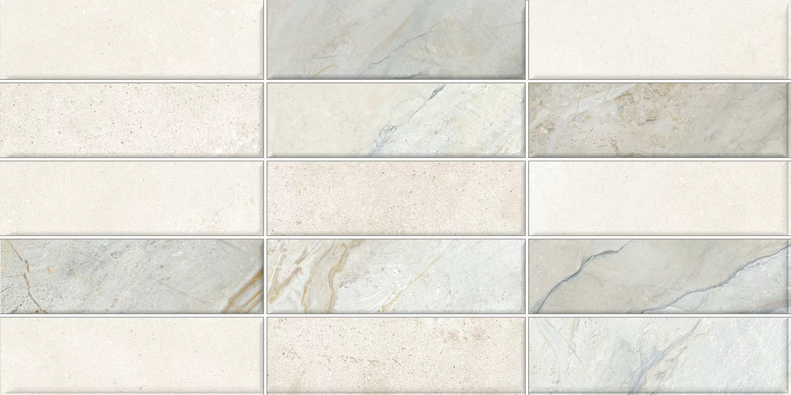 Плитка настенная Arty Brick WT36ARY55 New Trend  под бежевый камень песчаник