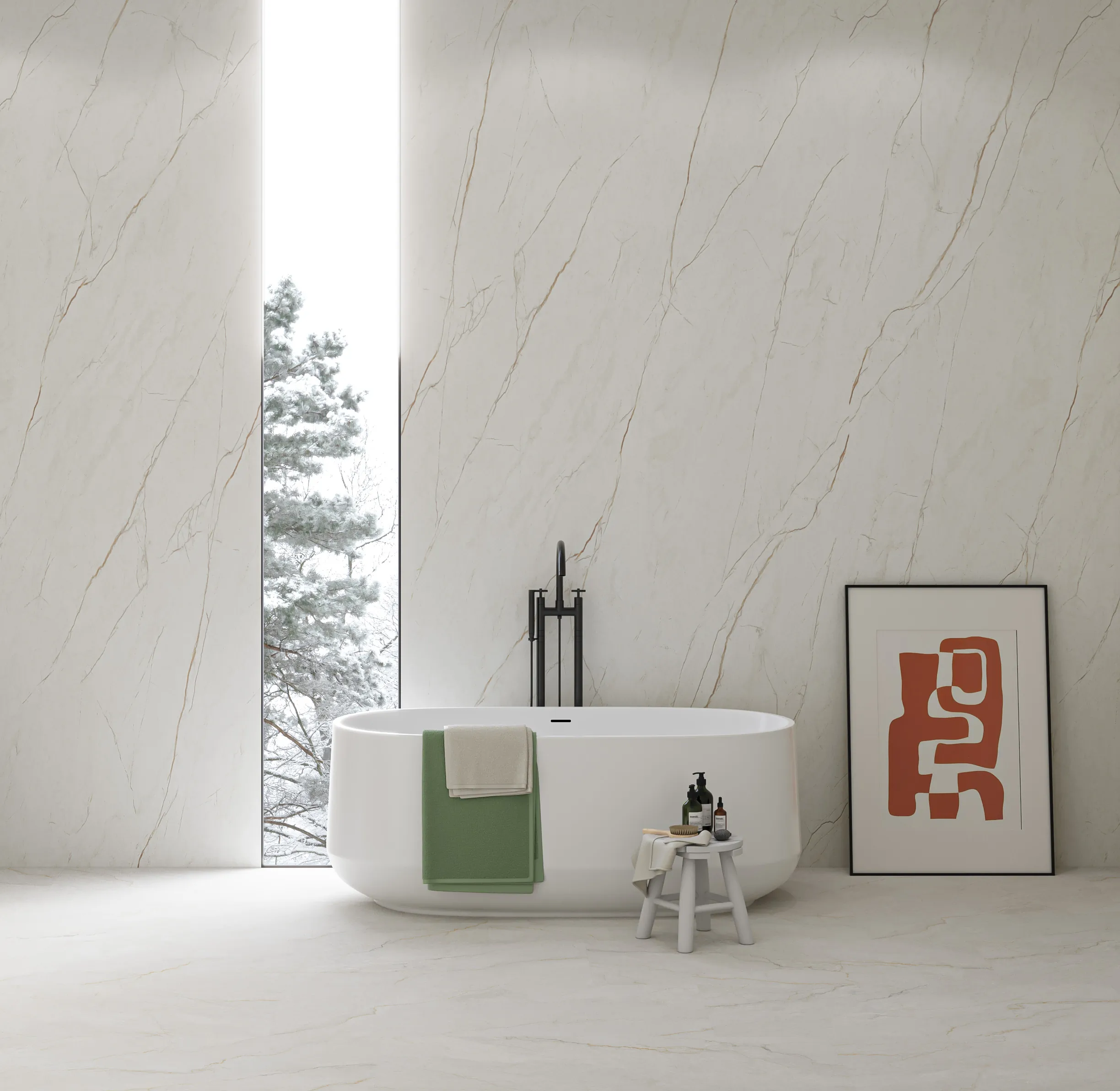 Керамогранит Marmoris Grey River Carving Matt 60x120