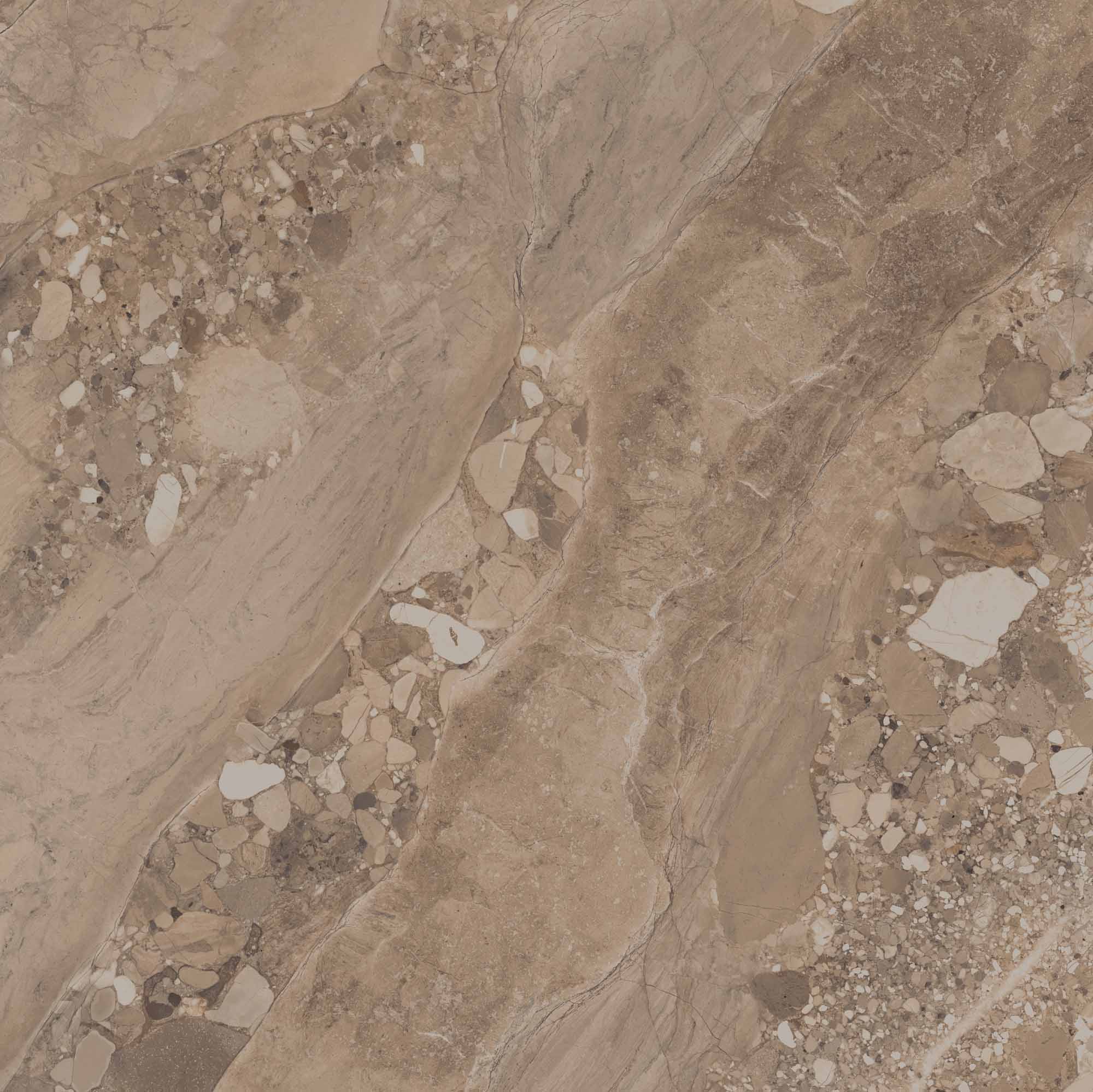 Керамогранит Oceanmist OM 03 80x80x1.1 неполированный Коричневый (Ametis by Estima)