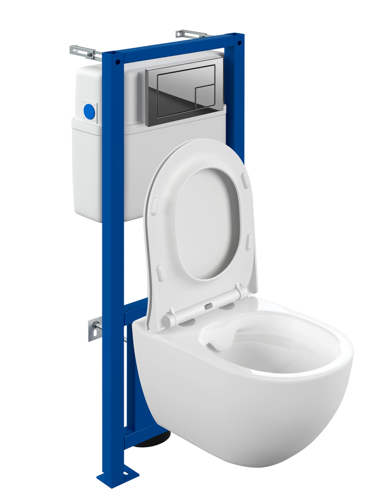 Комплект BRASKO SMART CO DPL EO slim + LINK PRO + CORNER пластик хром глянцевый