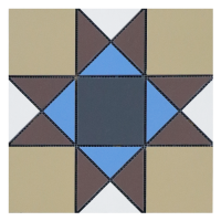 Кронштадт плитка-модуль черный (015/013/001/012/006) 29.2*29.2, Keramark