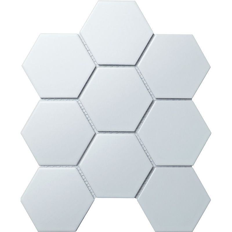 Мозаика Hexagon Big White Matt 95x110 Starmosaic