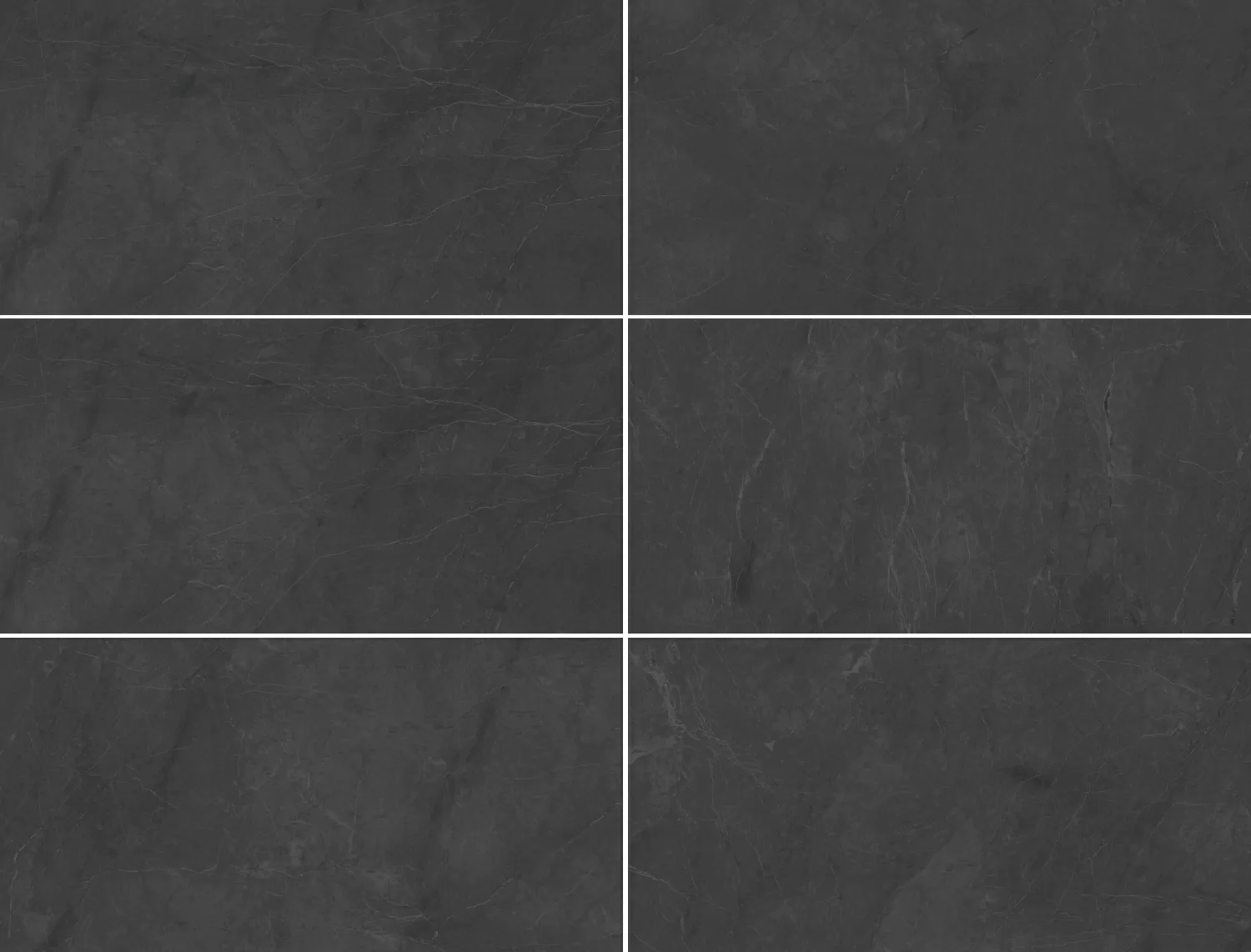 Керамогранит Barcelona Nero Matt 5мм 60x120 (Staro Slim, Индия) - тонкий крупноформатный керамогранит под мрамор, камень.