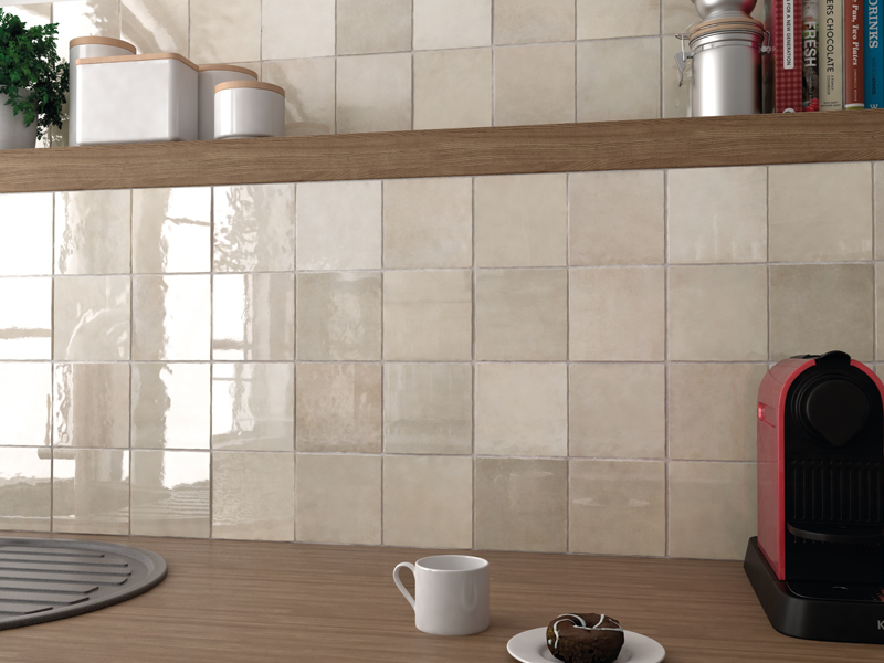 Плитка керамическая настенная 24455 ARTISAN Ochre 13,2х13,2 см Equipe Ceramicas