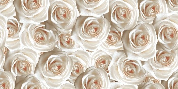 Камелия светло-бежевый декор