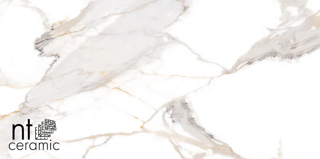 Керамогранит NTT9121P Calacatta Light Grey 60x120