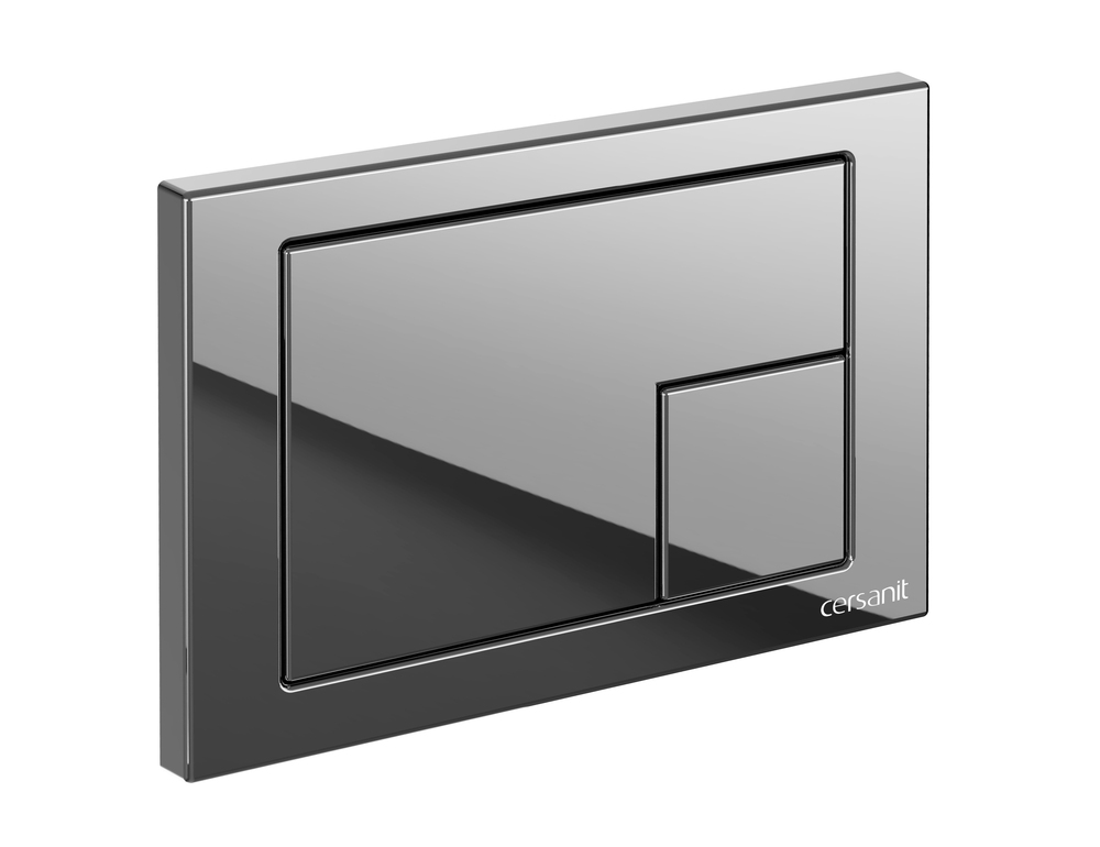 Кнопка CORNER пластик хром глянцевый (Cersanit)