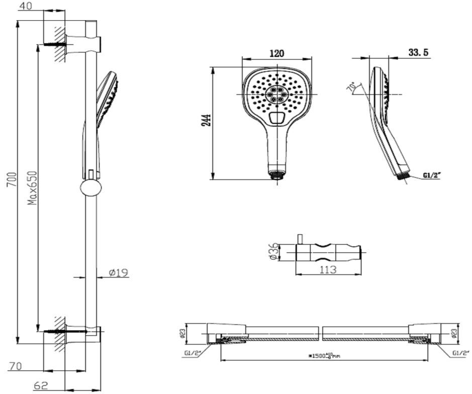 Плитка Adelaida Laparet в интерьере