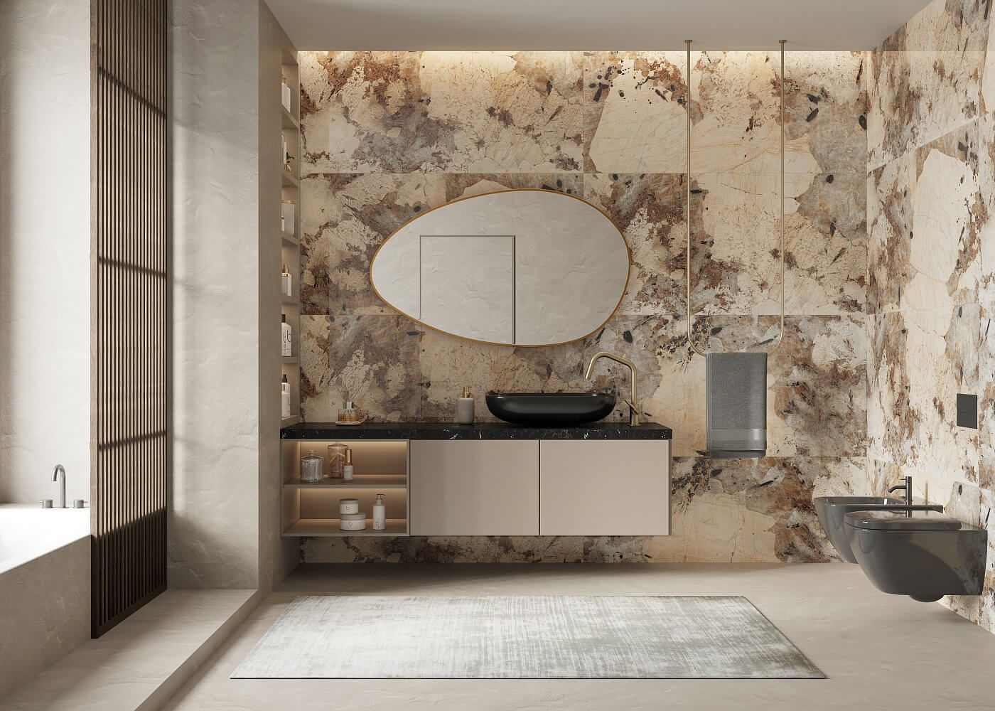 Керамогранит Patagonia Bronze 80х160 Creto