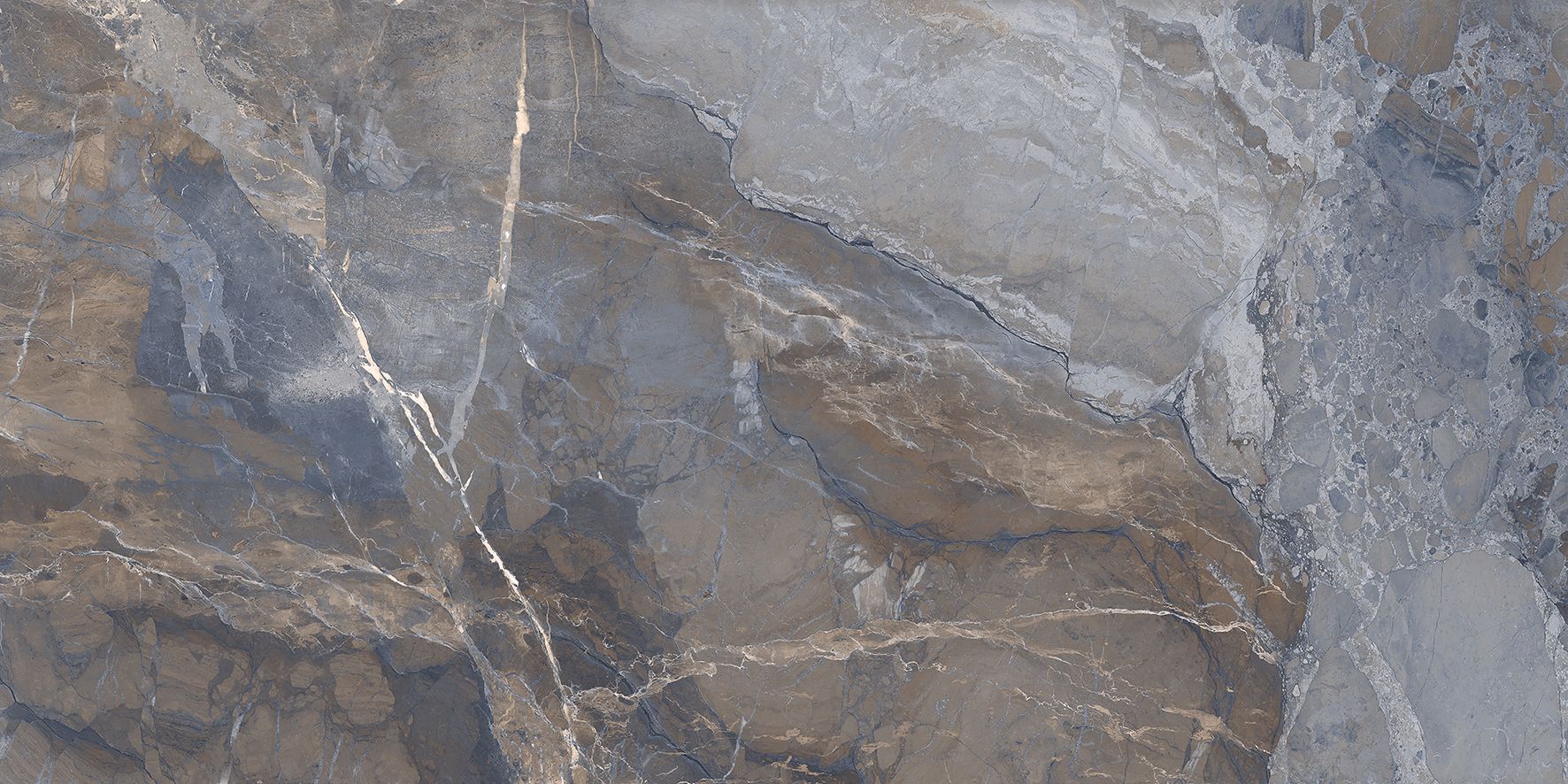 Ocean Elfish Керамогранит синий 60х120 Полированный