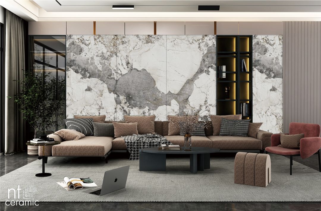 Керамогранит NTT3012P Calacatta Black 120x240