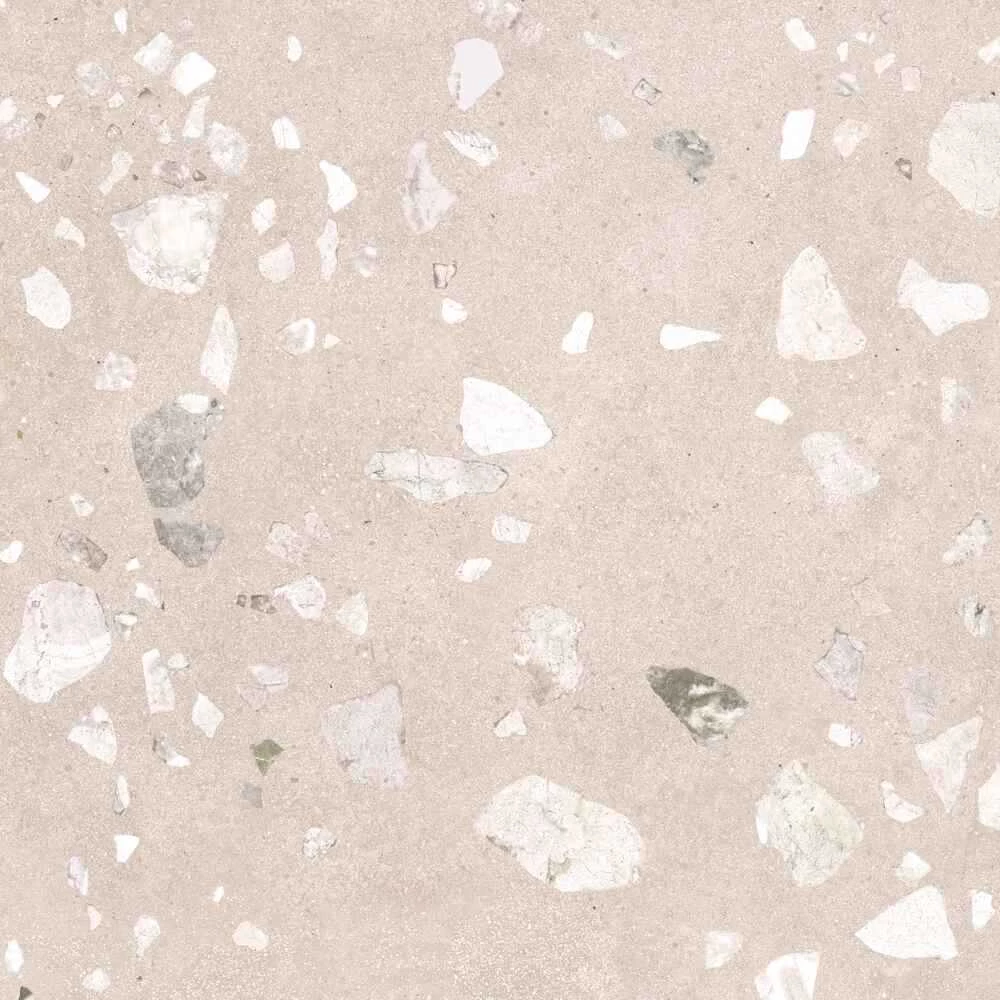 Керамогранит Terrazzo sugar beige PG 01 600х600  Gracia Ceramica