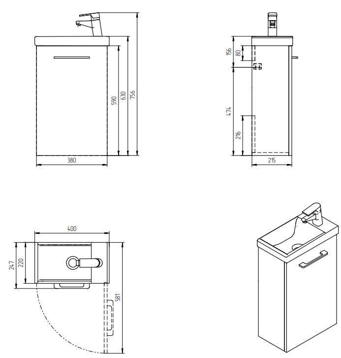 Все в одном BASE (4 в 1) (Cersanit)