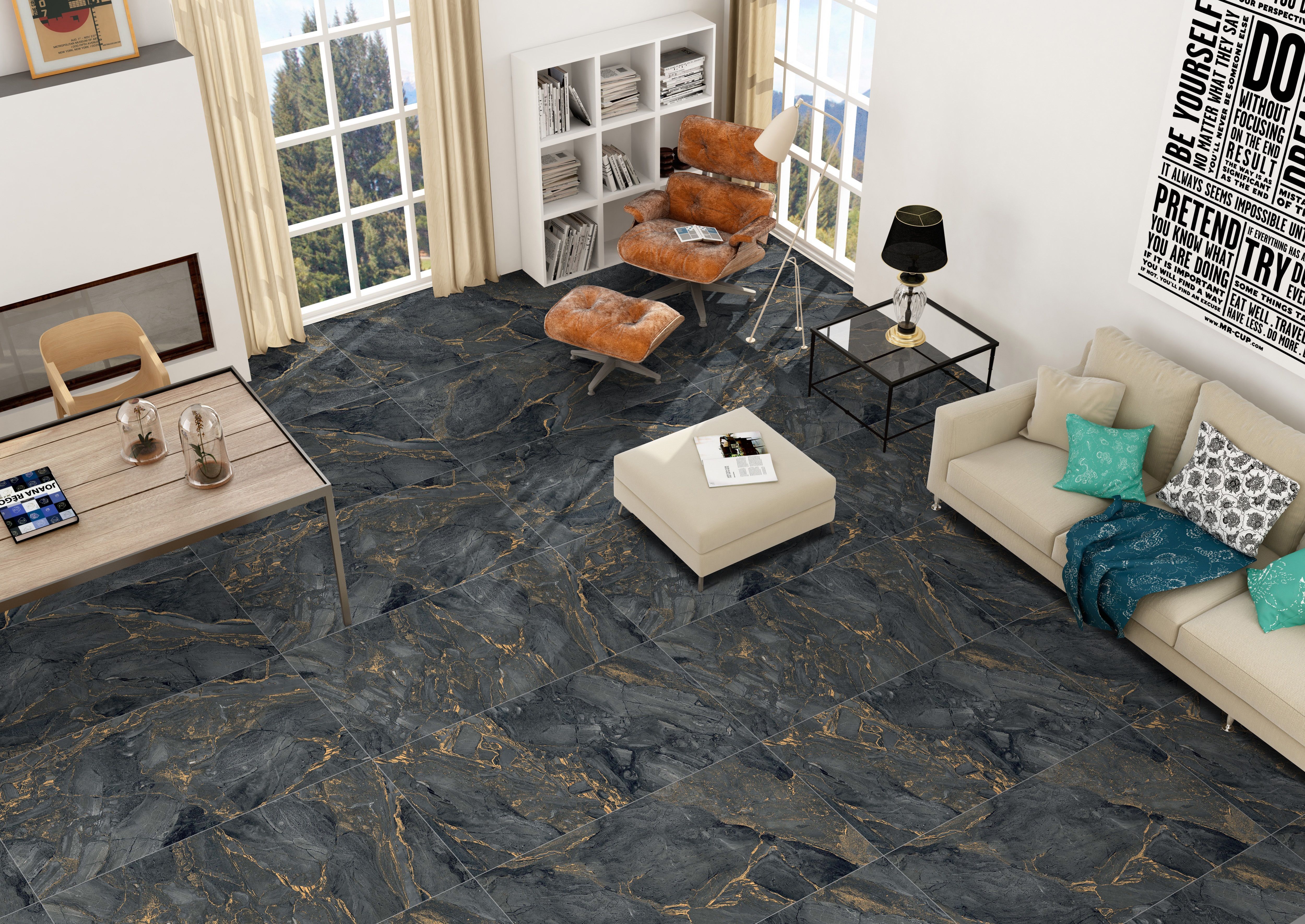 CR215 Керамогранит Stoneart Gold 60*120см carving 1,44м2